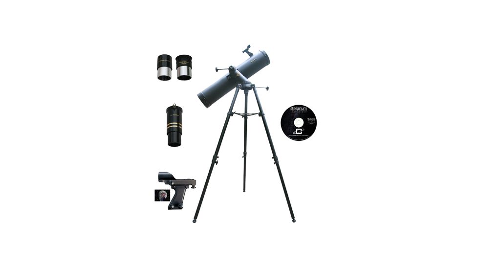 Cassini 900mm X 135mm Astronomical TRACKER Reflector Telesocpe, Charcoal C-900135TR