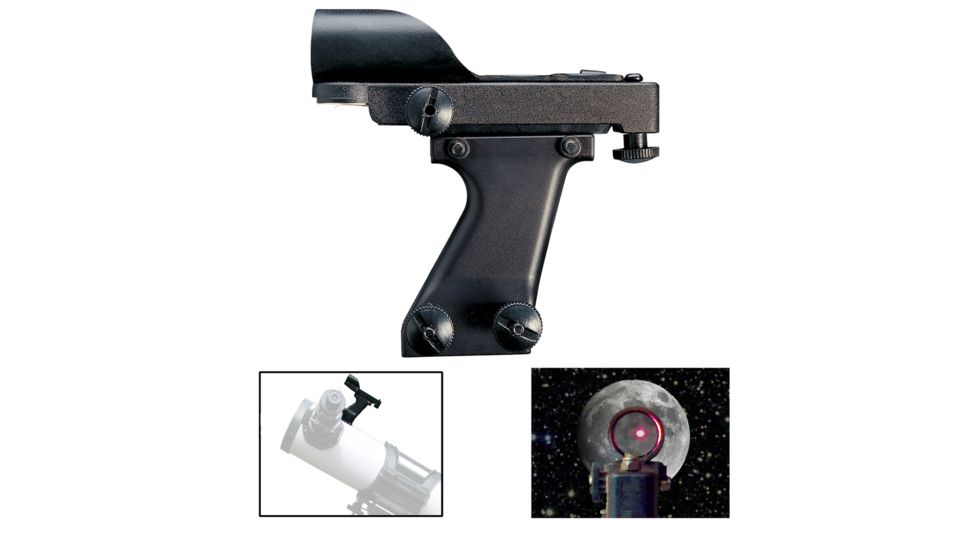 Cassini High Profile Electronic Mars Eye Red Dot Finder, Black MEH