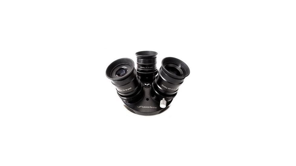 Cassini Telescope Multiple Ocular Holder, up to 3 eyepieces, Black, 1.25in MOH