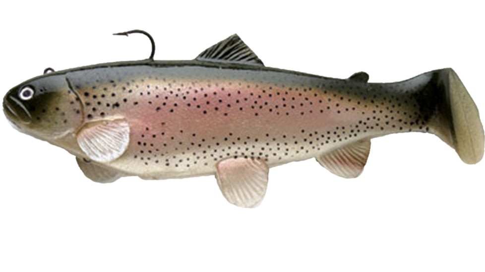 Castiac Boot Tail Swim Bait 4in, Trout, SBT4R