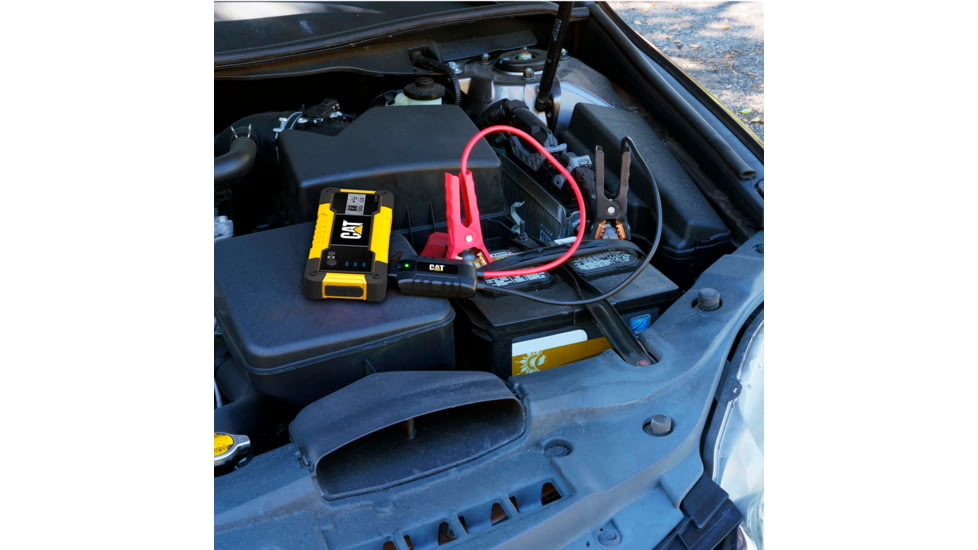CAT 1200 Peak Amp Jump Starter With USB Power Station, Yellow/Black, CLJ1200
