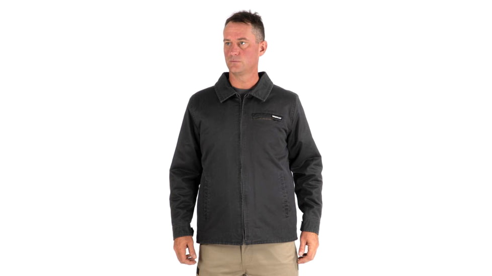 CAT Weathered Cotton Jacket - Mens, Raven, 2XL, 1310128-12076-2XL