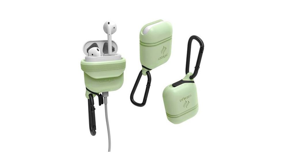Catalyst Airpods Waterproof Case, Glow, Glow, Silicone, 1 Year Mfg Warranty, CAT-01252