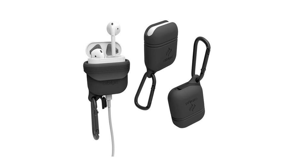 Catalyst Airpods Waterproof Case, Slate Gray, Slate Gray, Silicone, 1 Year Mfg Warranty, CAT-01290