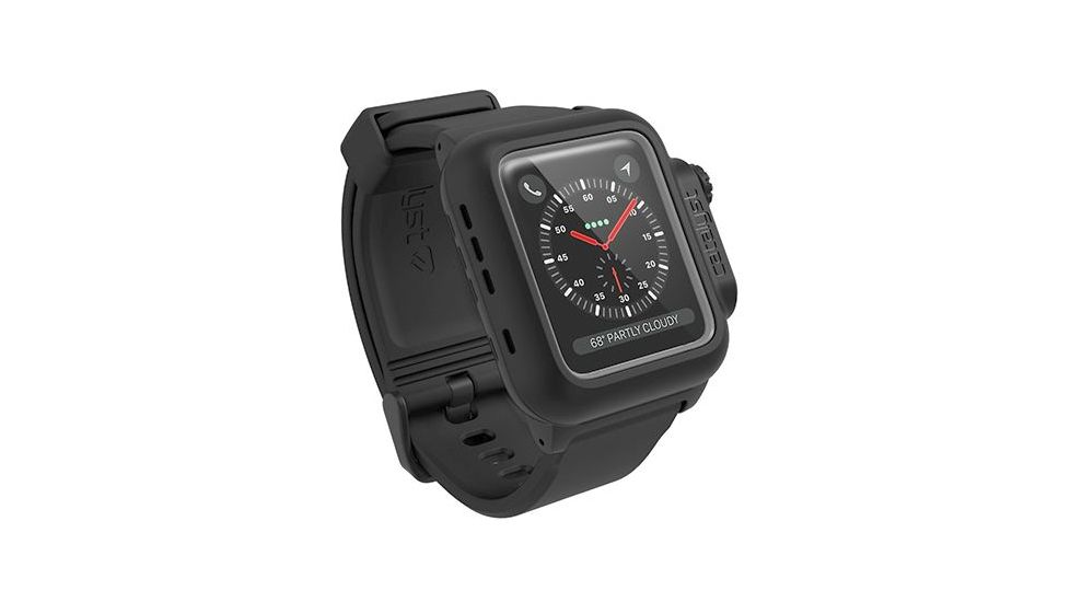 Catalyst Apple Watch Series 2/3 Waterproof Case, 42mm, Black, Black, CAT-02334