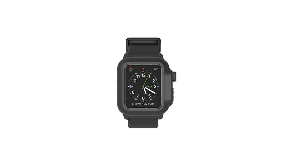 Catalyst Waterproof Apple Watch Series 1 Case, 42mm, Black, Stealth Black, CAT-IWATBLK