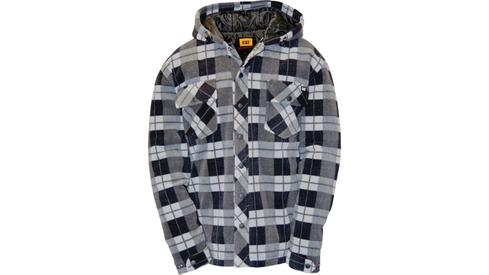Caterpillar Active Work Jacket, Grey Watch Plaid, Medium 1313058-92E-M