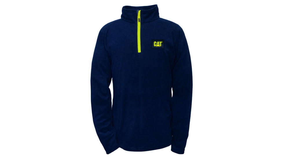 Caterpillar Concord Fleece Pullover - Mens, Navy, Extra Large, 1310031-382-XL