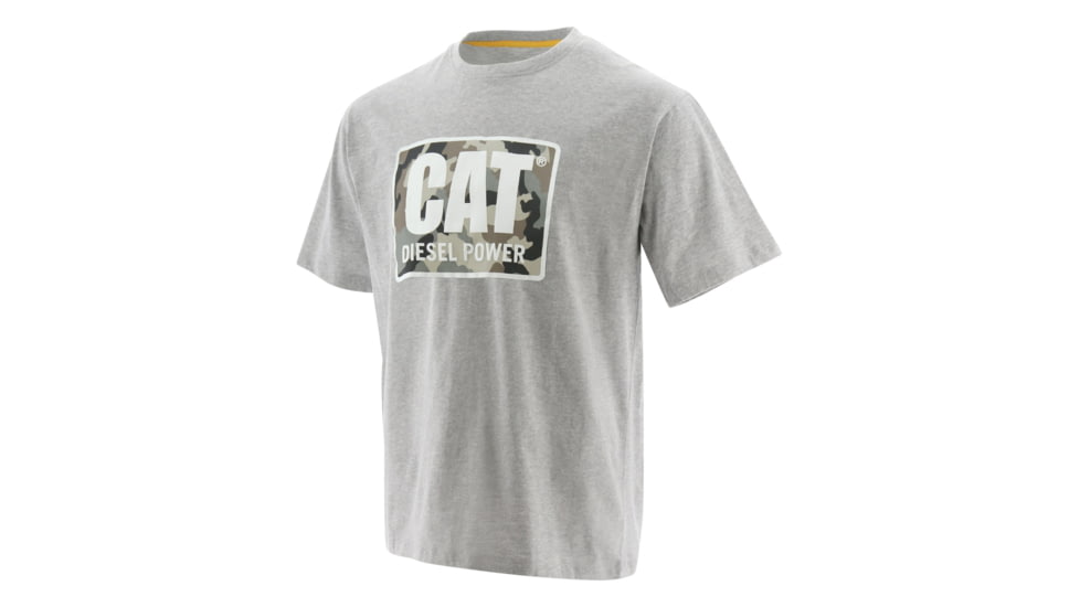 Caterpillar Diesel Power Tee - Men's, Heather Grey, Extra Large, 1510451-10122-XL