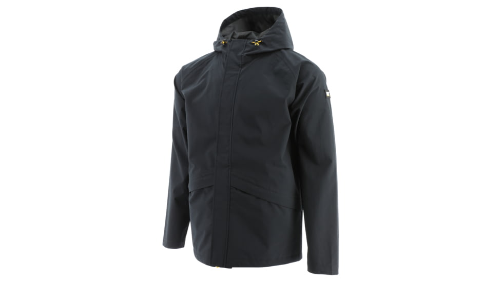 Caterpillar Essential Rain Jacket - Men's, Large, Black, 1310150-10158-L