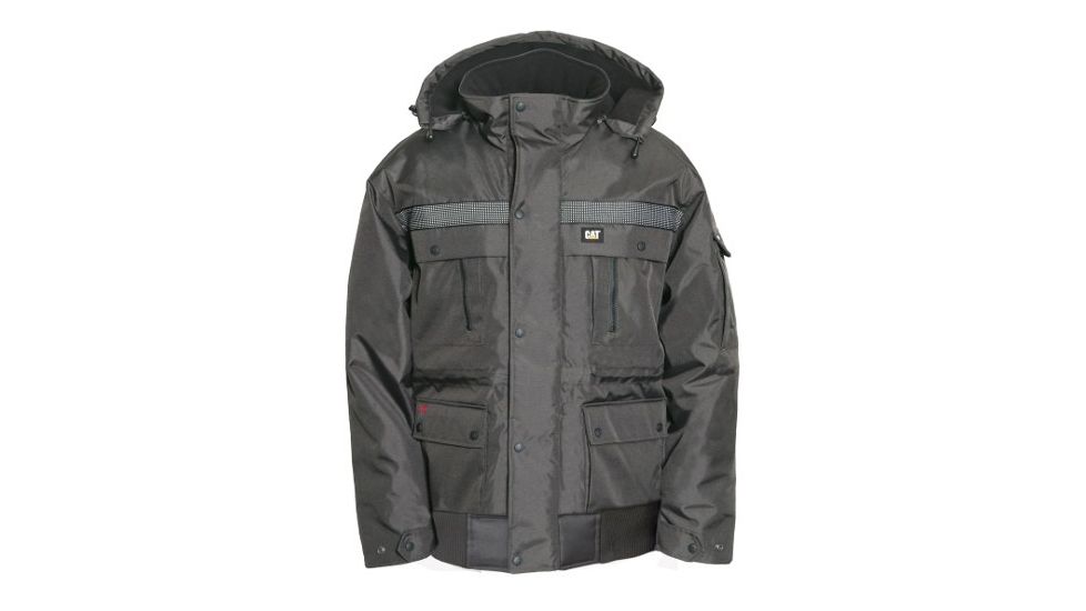 Caterpillar Heavy Insulated Bomber Jacket, Graphite, Medium 1310063-061-M