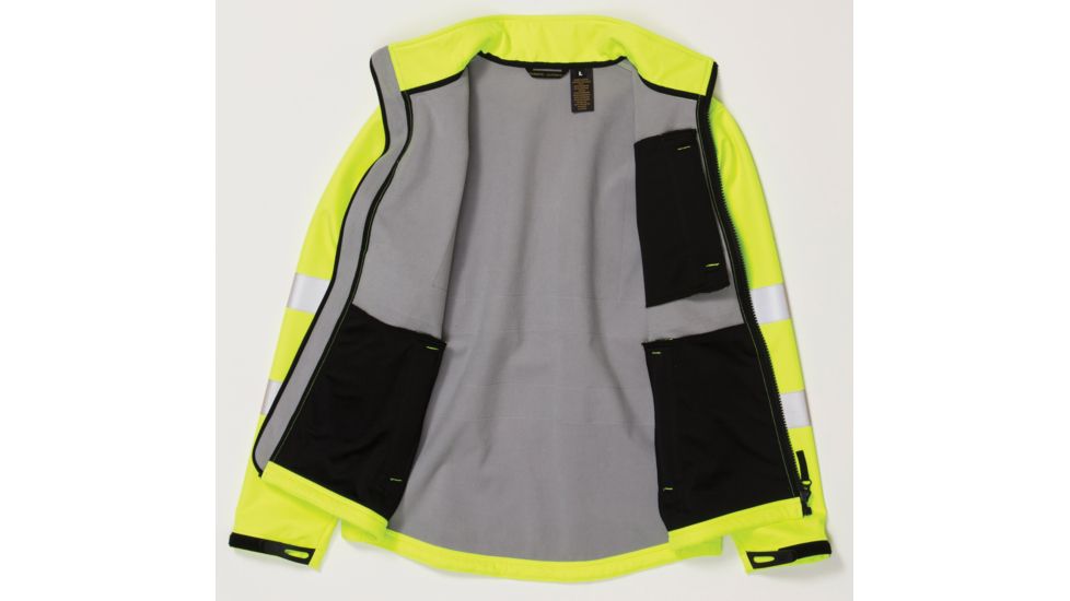 Caterpillar Hi Vis Soft Shell Jacket, Hi-Vis Yellow, Medium 1310008-407-M