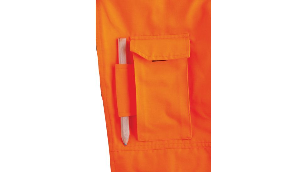 Caterpillar Hi-Vis Trademark Work Pant, Hi-Vis Orange-Black, 28/30 C172EHV-82F-28/30