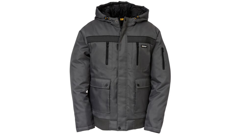 Caterpillar Instigator Bomber Jacket, Graphite, Medium 1310007-061-M