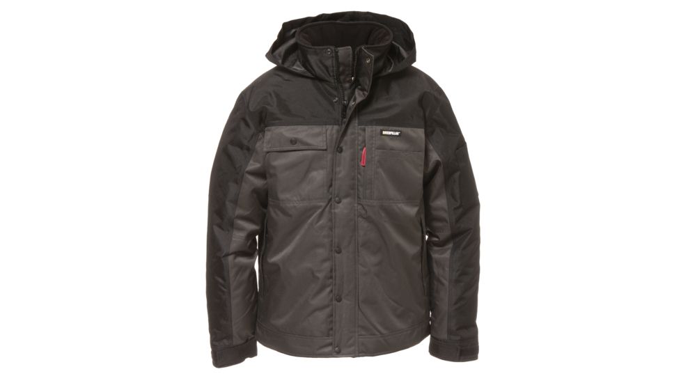 Caterpillar Insulated Twill Jacket, Graphite-Black, Medium 1313004-10379-M