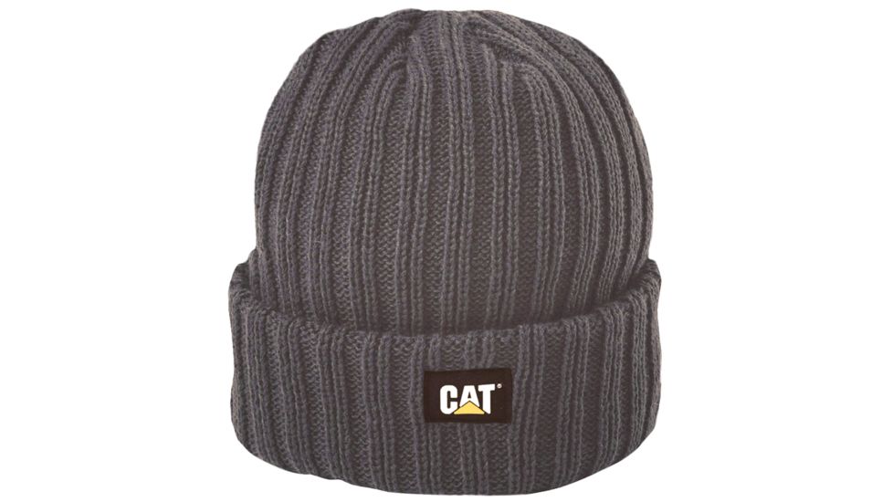 Caterpillar Rib Watch Cap, Graphite, One Size W01443-061-OS