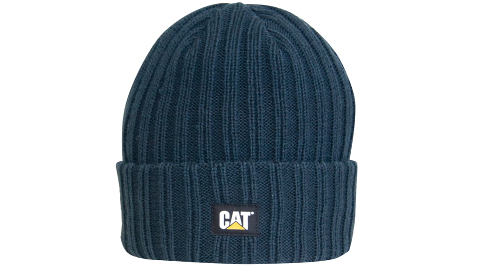 Caterpillar Rib Watch Cap, Dark Marine, One Size W01443-10378-OS