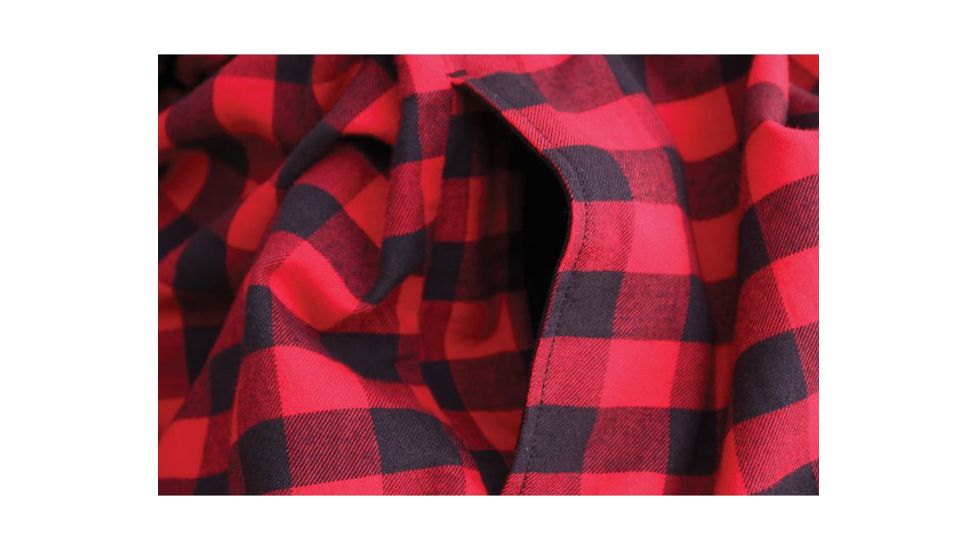 Caterpillar Sequoia Shirt Jacket, Red Buffalo Plaid, M, 1610006-10672-M