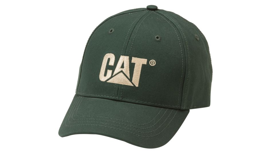 Caterpillar Trademark Cap, Forest Green, One Size W01791-451-OS