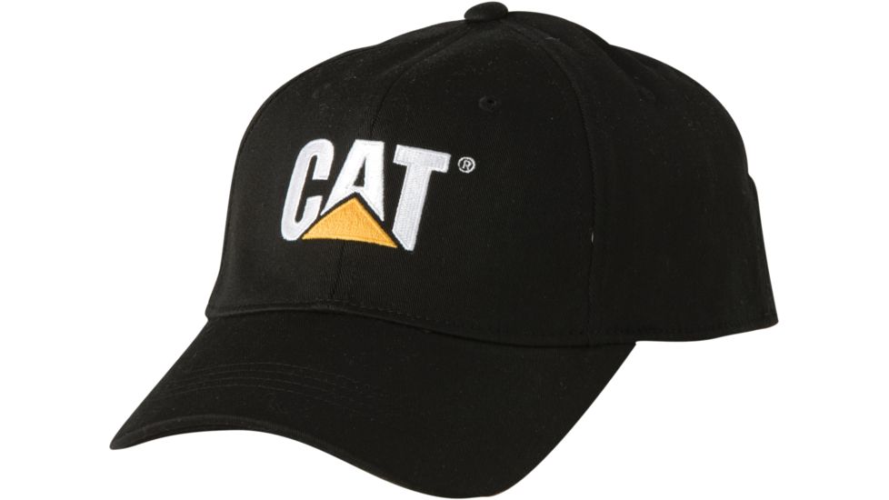 Caterpillar Trademark Stretch Fit Cap, Black, L/XL W01700-016-L/XL