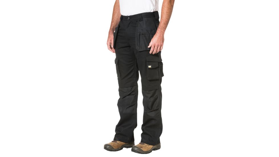 Caterpillar Trademark Work Pant, Black, 28/30 C172-016-28/30