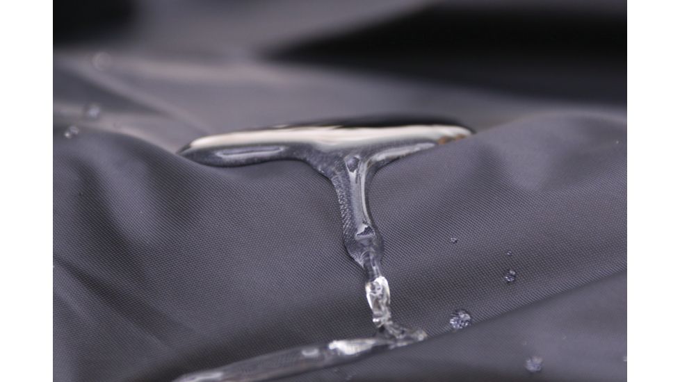 Caterpillar Typhoon Packable Rain Jacket, Black, Large 1310036-016-L