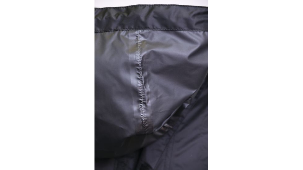 Caterpillar Typhoon Packable Rain Jacket, Black, Large 1310036-016-L