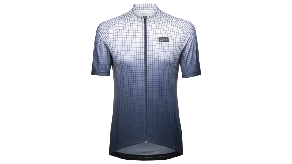 GOREWEAR Grid Fade Cycling Jersey Womens in Orbit Blue/White XS 0-2 Form fit F9E397BB, 100937-AU01-36