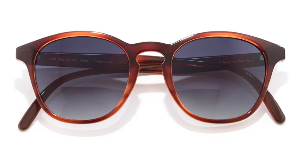 Sunski Yuba Sunglasses, Caramel Frame, Ocean Lens, SUN-YU-CAO