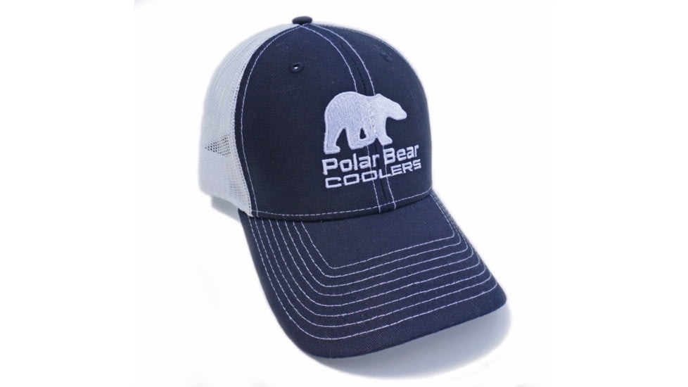 Polar Bear Coolers Navy Ball Cap, Default Title