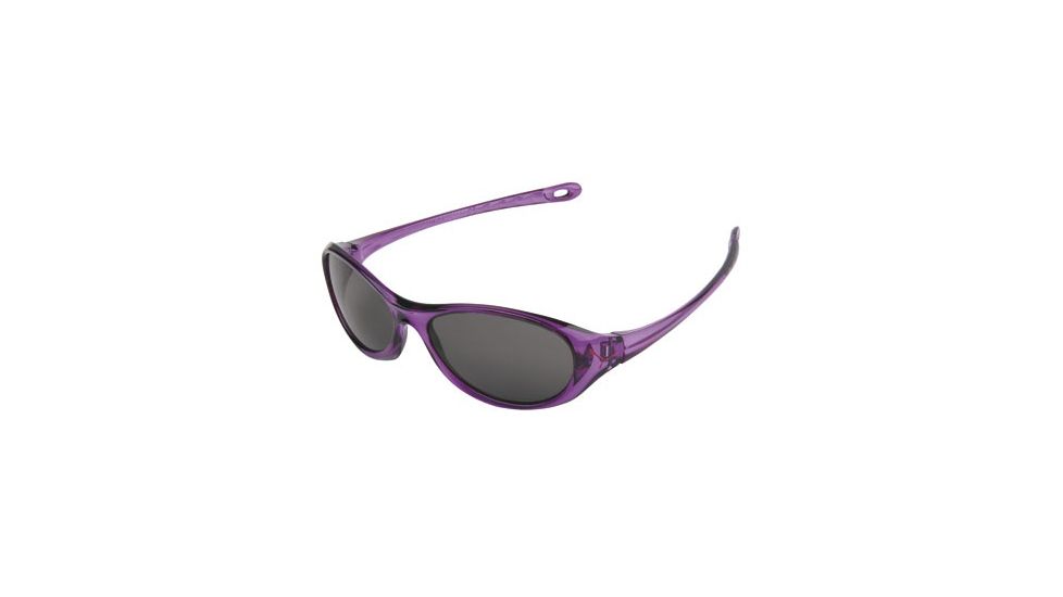 Cebe Gecko Sunglass Crystal Violet Frame, Grey Lens CB198502