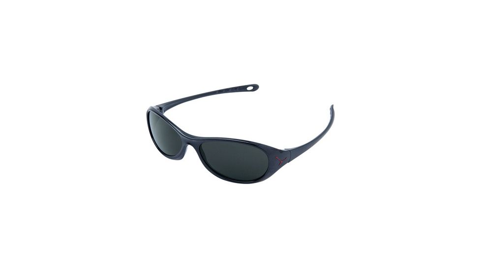 Cebe Gecko Sunglass Glossy Black Frame, Grey Lens 198500540