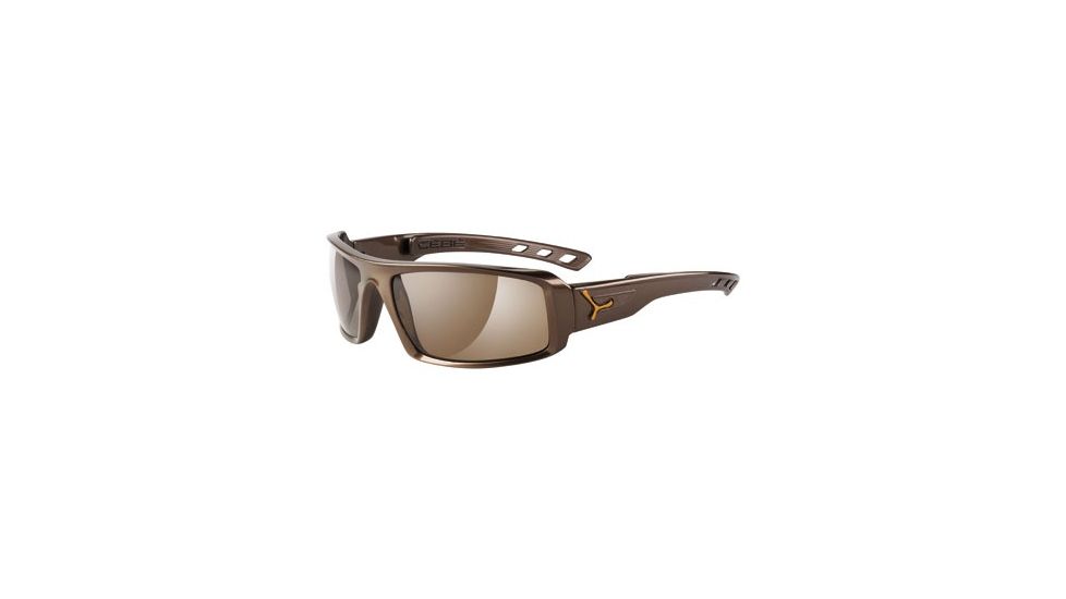 Cebe SSential Sunglass Deep Dark Brown Frame, Brown Lens CBSENT3