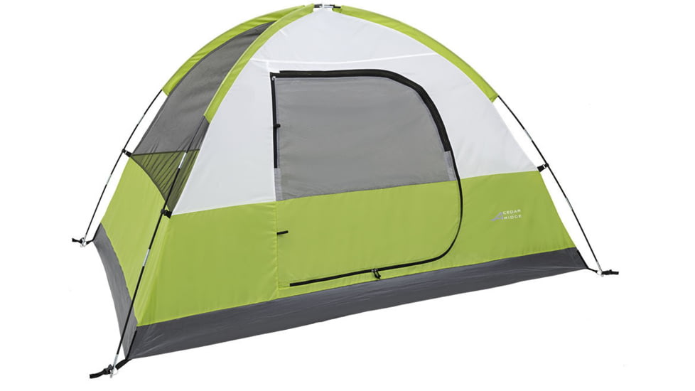 Cedar Ridge Aspen 2-Person Tent, Gray/Citrus, 5221935