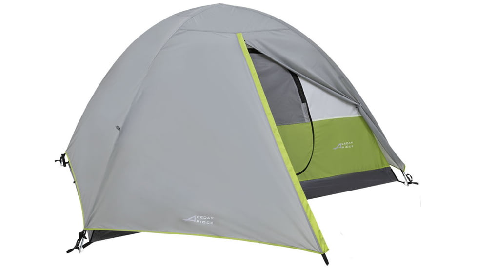 Cedar Ridge Aspen 4-Person Tent, Gray/Citrus, 5421935