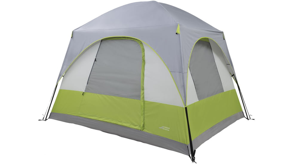 Cedar Ridge Ironwood 5-Person Tent, Gray/Citrus, 5521835