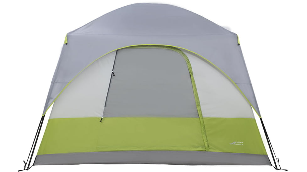 Cedar Ridge Ironwood 5-Person Tent, Gray/Citrus, 5521835