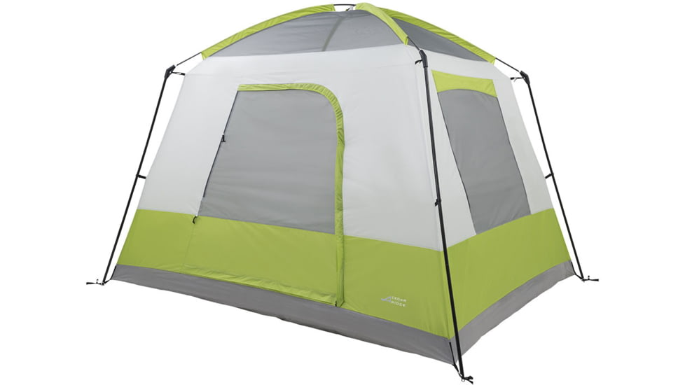 Cedar Ridge Ironwood 5-Person Tent, Gray/Citrus, 5521835