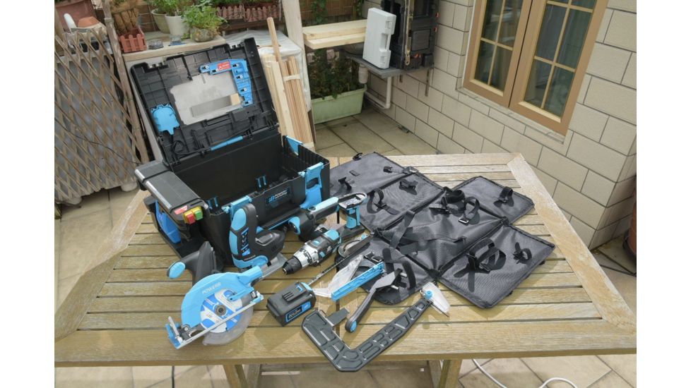 CEL Power 8 Workshop Tool Set, Blue/White, Large, P8-CP1