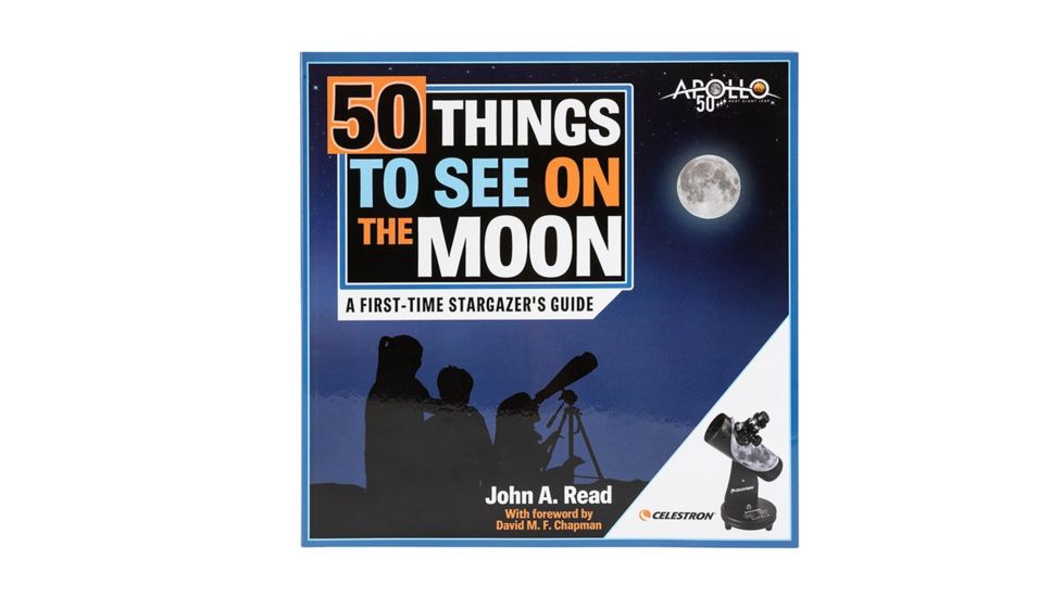 Celestron 50 Things to See on the Moon' Book by John A. Read 93741