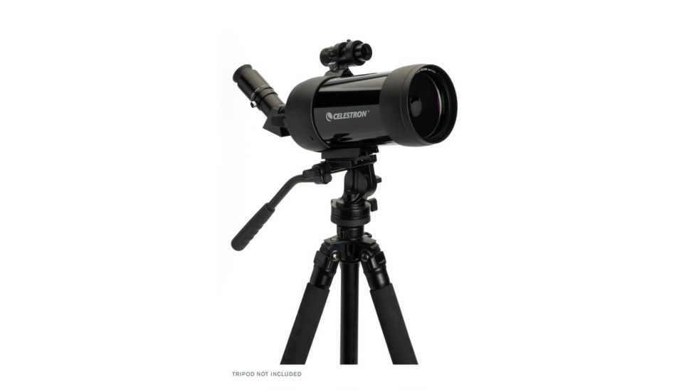 OpticsPlanet Exclusive Celestron 90mm Maksutov Angled Spotting Scope w/Tripod 52268-OP