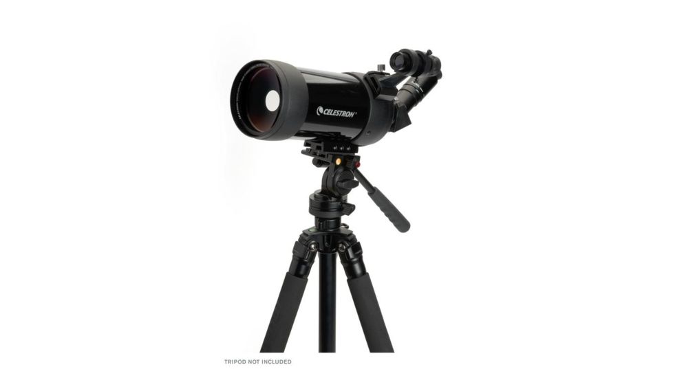 OpticsPlanet Exclusive Celestron 90mm Maksutov Angled Spotting Scope w/Tripod 52268-OP