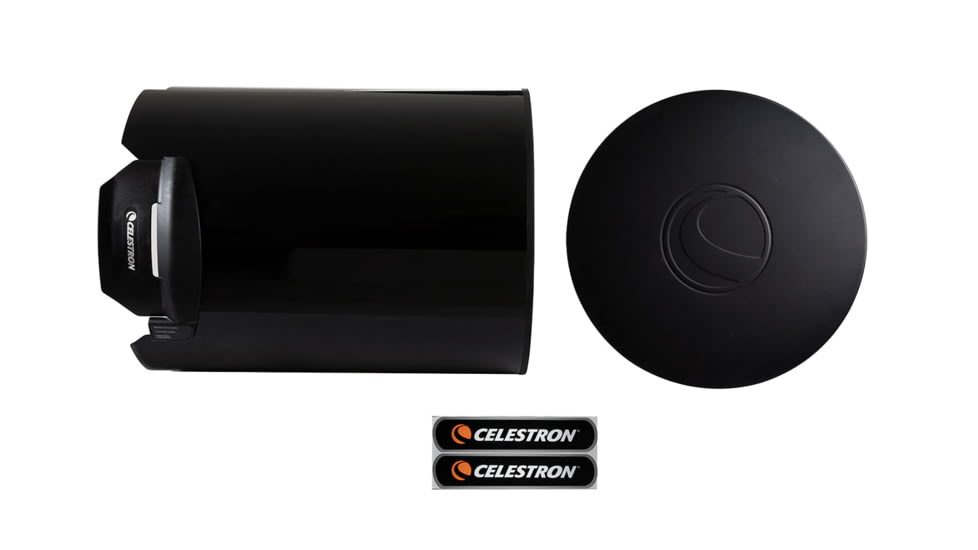 Celestron Aluminum Dew Shield And Cap, 14in, Black, 94024