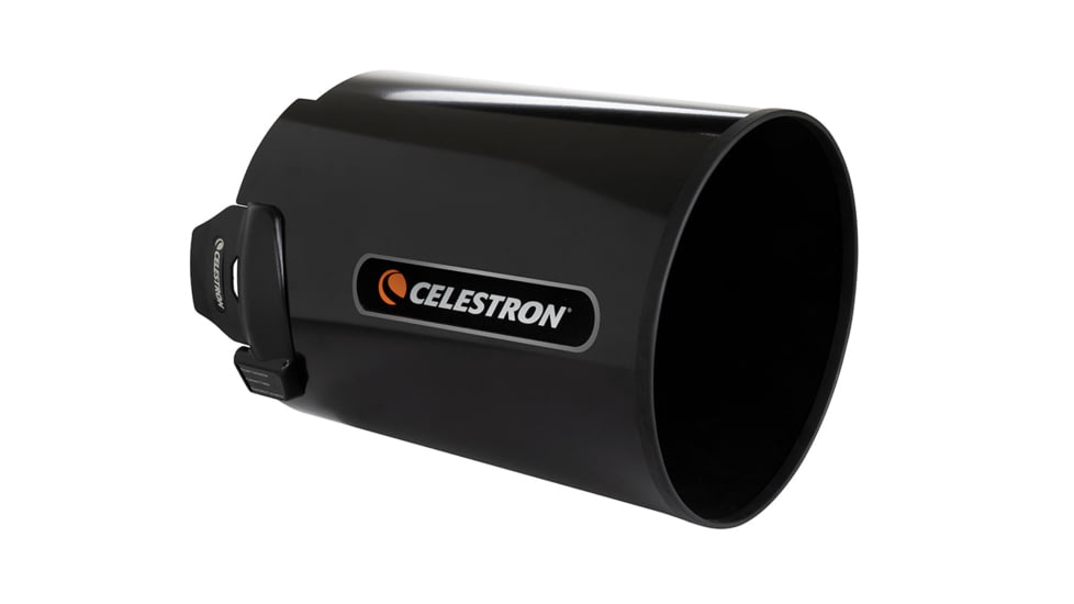 Celestron Aluminum Dew Shield And Cap, 8in, Black, 94021