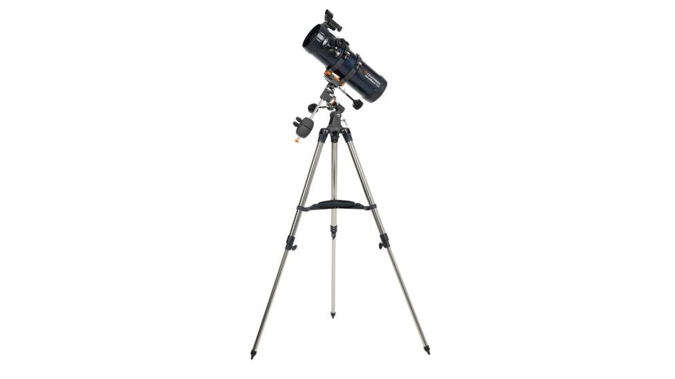 Celestron AstroMaster 114 EQ Equatorial Reflector Telescope 31042