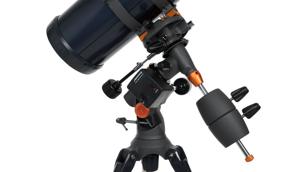 Celestron AstroMaster 130EQ Motor Drive Reflector Telescope, 31051