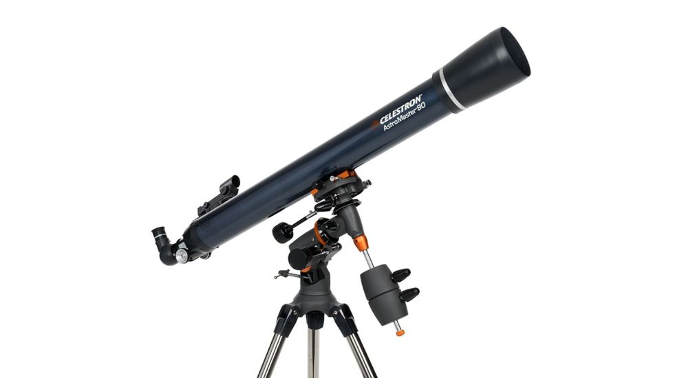 Celestron AstroMaster 90 EQ Equatorial Refractor Telescope 21064