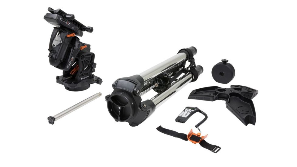 Celestron CGX-L Equatorial Mount and Tripod, Black, 91531