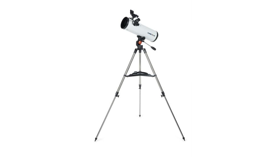 Celestron Cometron 114AZ Telescope, White 21079