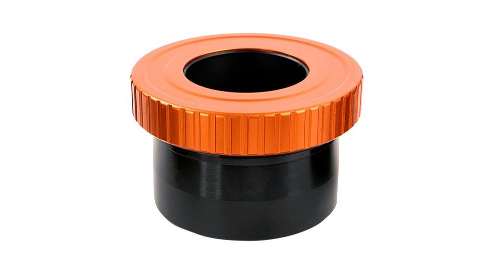 Celestron Dielectric Star Diagonal, 2in w/ Twist-Lock, Black/Orange, 93573